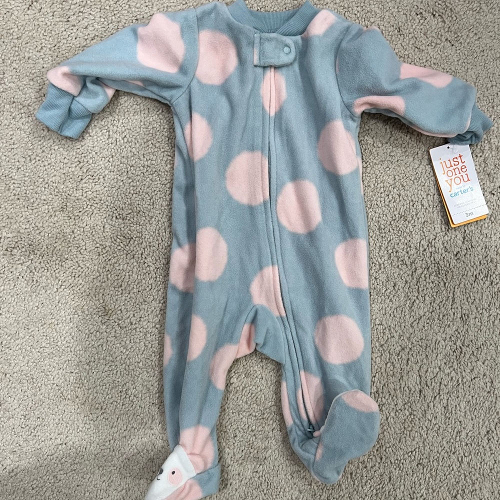 Carters Fleece Footie Pajama